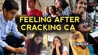 CA Result Reaction | Feeling after cracking CA EXAM