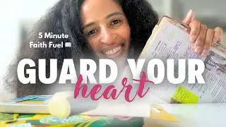 How to Guard Your Heart God&rsquo;s Way | Faith Out Loud Friday (5 Minute Bible Study)