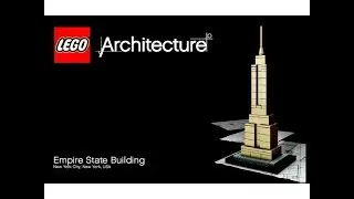 LEGO Architecture 21002 Емпайр-стейт-билдинг. Инструкция по сборке
