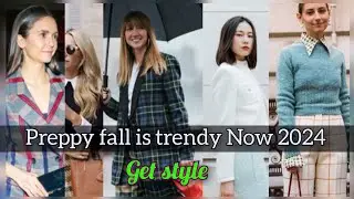 Preppy fall outfits very trendy in 2024 / #preppy #outfit #yumnafashion