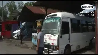 Transportistas mantienen horarios, pero con menos unidades, para feriados navideños