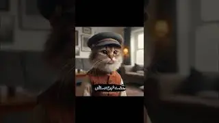 Funny cat new Ai  #ai #tech#cat #you #shorts #funny