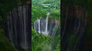 Tumpak Sewu waterfall malang Indonesia