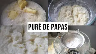 PURÉ DE PAPAS SIN LECHE