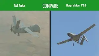 TAI Anka Compare Bayraktar TB2