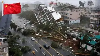China&rsquo;s Hainan Devastated! Haikou Floods After Typhoon Wipha Makes Landfall