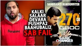 Game Changer Shocking OFFICIAL Box Office Collection | Game Changer Day 4 Box Office Collection