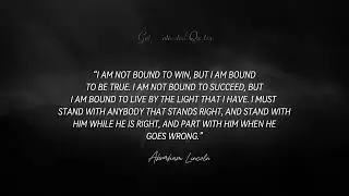 Abraham Lincoln life lessons that are worth listening to