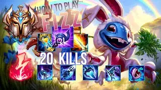 TOP 1 CHALLENGER Guides How to Play Fizz Mid & Carry + Best Build/Runes Season 12