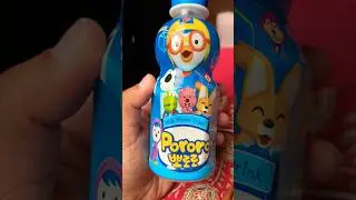 Trying korean milk flavour drink 🥤 #trending #food #tasty #youtubeshorts