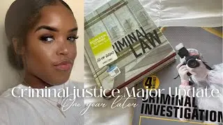 A DAY IN THE LIFE OF A CRIMINAL JUSTICE MAJOR UPDATE! 1 YEAR LATER! - FAQs| Jazmine Tanaya