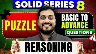 UPSI 2025 | Reasoning Puzzle Questions | Basic to Advance QUESTIONS by Amit Rai Sir