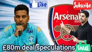💥Breaking News💥Rodrygo Transfer Saga speculations to Arsenalfc