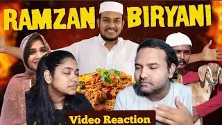 Cooking Kodumaigal Ramzan Special Mutton Biryani Video Reaction🤣😁😱🙄| Empty Hand  | Tamil Couple