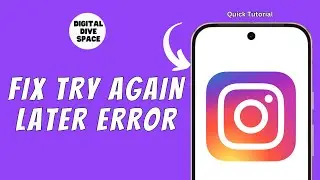 How To FIX Instagram Try Again Later Error