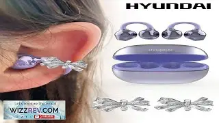 HYUNDAI EarclipC7 Fashion Bluetooth Earphones With Butterfly Ear Clips Earhook Style
