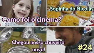 Chegou nosso chuveiro novo/sopinha do Nicolas e mais - VEDA#24