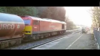 TUG 6E41 & 6B13 Crossover! at Yate 01.12.12
