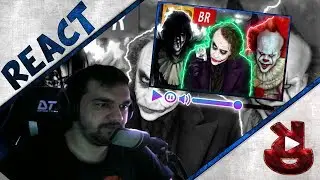 REACT 🔴 RAP: SORRISO MORTAL (CORINGA, PENNYWISE E JACK RISONHO) | KEITA BEATS