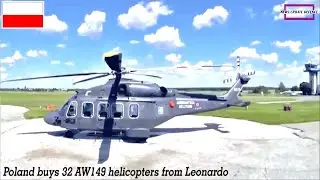 Poland buys 32 AW149 helicopters from Leonardo