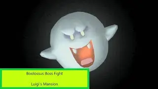 Boolossus Boss Fight - Luigi's Mansion