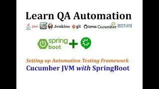 Part 1 - Setting up Automation using Cucumber JVM with SpringBoot