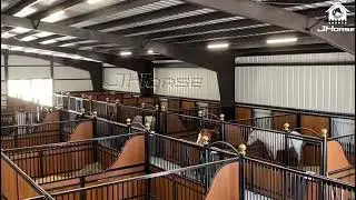 🎥 Customer Horse Stable Project: JHorse Equine S03 Stable Installation