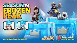 Emotes and Tower Skins - Clash Royale Season 19 Frozen Peak (January 2021) - Updated Version