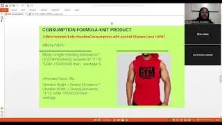 🧥 Knit Hoodie Fabric Consumption Formula