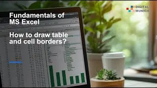 Add Borders and Draw Borders in Excel | Drawing Table and Cell Borders in Excel
