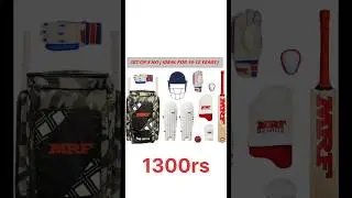 Top 3 best cricket kit under 2000rs #cricket #shortsfeed #viralshort