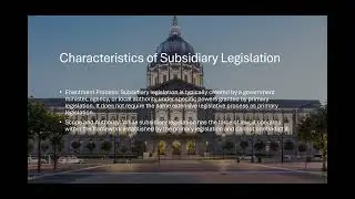 Sources of law & Statutory Interpretation | Law Unit 1