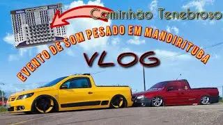 Evento em MANDIRITUBA fomos conferir de perto o famoso caminhão TENEBROSO 12/03/2023
