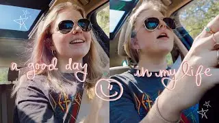 good energy and going to the mall ALONE