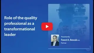 Webinar | Role of the quality professional as a transformational leader