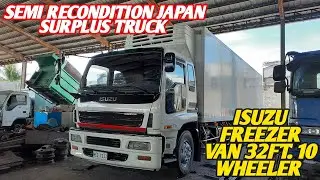 SUBRANG LAMIG NAMAN! ISUZU FREEZER VAN 10 WHEELER JAPAN SURPLUS TRUCK