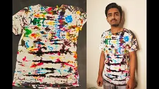 How to Tie Dye T-shirts at Home | Easy & Simple Tie dye Tutorial for Beginners