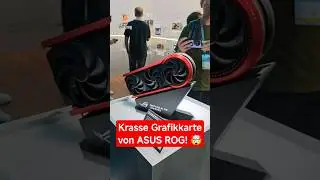 Was eine krasse Grafikkarte!! 🤯 Asus ROG Matrix RTX 5090 🚀 #pcgaming #hardware #tech #gamescom2025