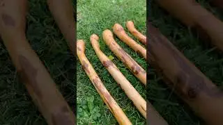 Irish Hazel Walking Stick | Wood Hiking Cane | Natural Handmade | Trekking Pole | Outdoors | Ireland