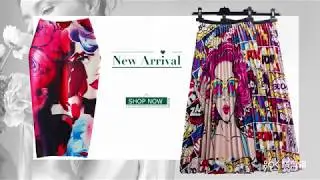 2019 Hot Sale Midi Skirt, Pleated Skirt, Pencil Skirt