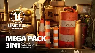Realistic Mega Pack ( Unrealengine 4.27 - 5.1 )