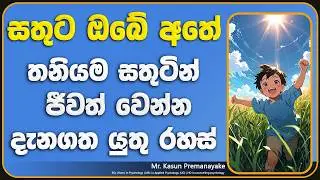 සතුටින් තනියම ජීවත් වෙන්න පුළුවන් රහස් | Secrets to Living Happily Alone | Mental Health