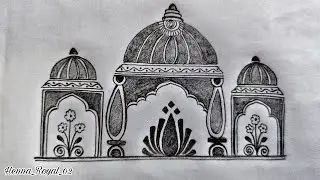 Mahal Startup Mehndi Designs For Bride 😍🔥|| Lotus Mehndi Designs 