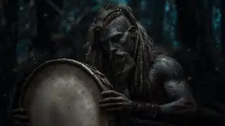 🍃 Earth Energy Shamanic Drums & Soft Male Voice | Deep Grounding Trance