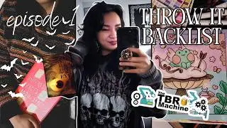 new reading vlog series! throw it BACKLIST ep. 1 🌟 + TryTreats taste test