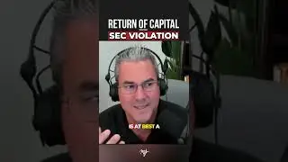 Return OF Capital Security Violations #shorts