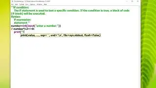 IF Condition in Python #