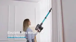 YISORA N300 Cordless Upright Vacuum Cleaner, 20Kpa Ultra Lightweight