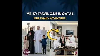 Mr. Kay in Qatar with his lovely Family