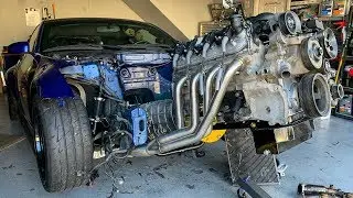 350Z: ls3 swap day 2